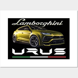 Lamborghini Urus Supercar Products Posters and Art